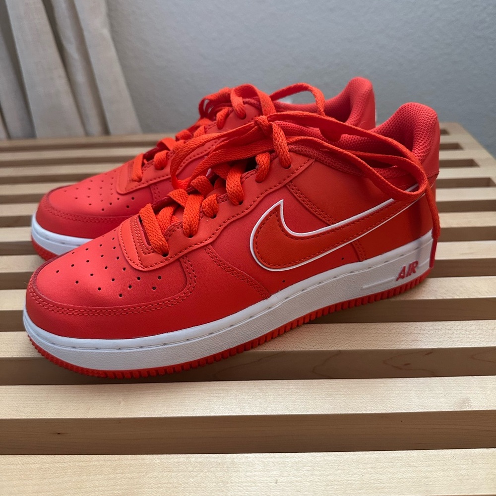 Nike Air Force 1 Low Sneakers in Red Picante